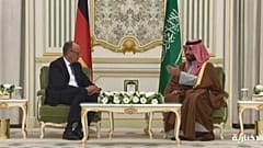 Friedrich Merz und Mohammed bin Salman in Riyadh, 4. Februar 2026