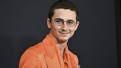 Timothée Chalamet attends the premiere of "Marty Supreme" at Regal Times Square on Tuesday 16 December 2025 in New York. 