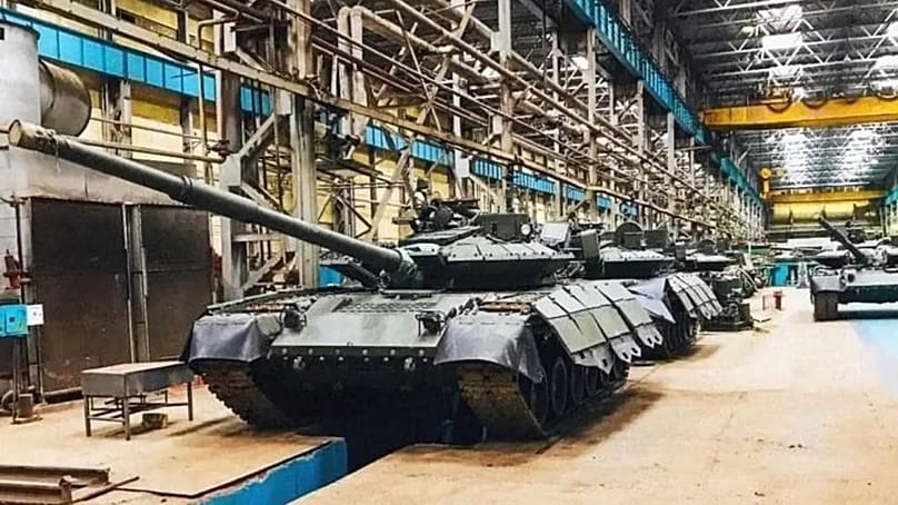 Orosz páncélosok tömeggyártása