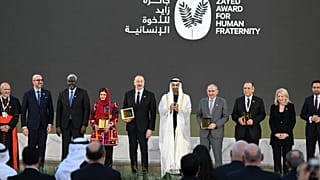 Ilham Aliyev attend Zayed Award, President.az