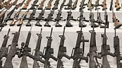 Beschlagnahmte Waffen aus Mexiko