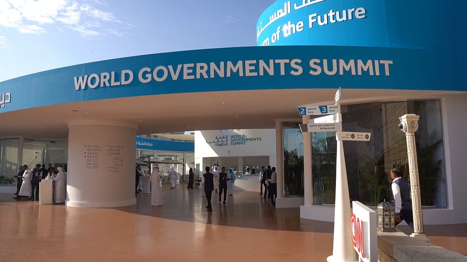 The World Governments Summit in Dubai, 3 February 2026.