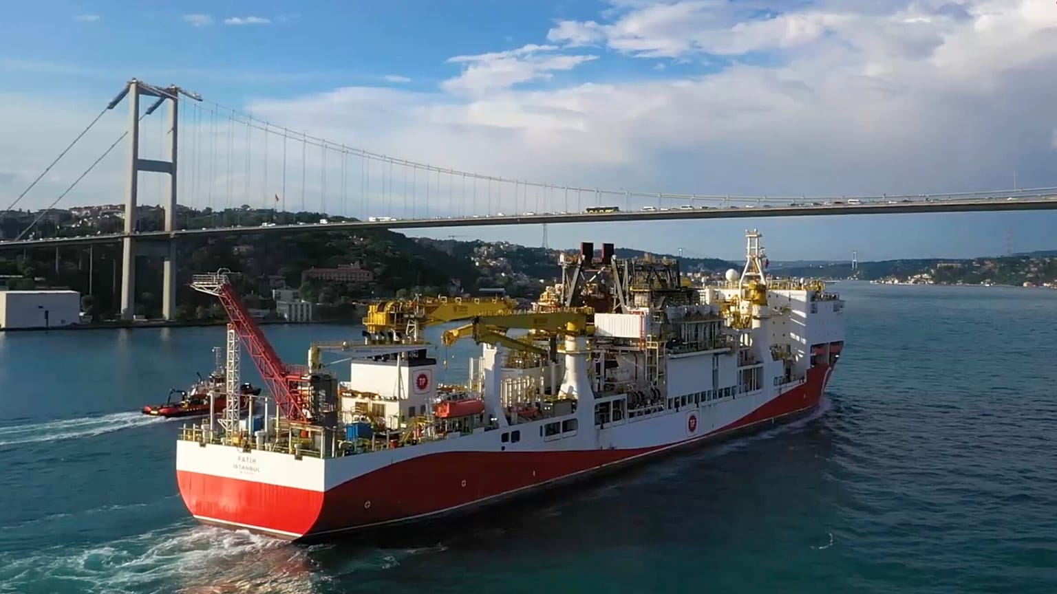 Türkiye'nin filosundaki Fatih gemisi