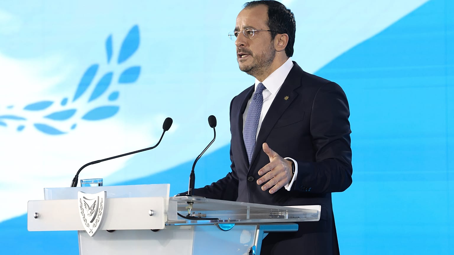 Ο Πρόεδρος της Κυπριακής Δημοκρατίας Νίκος Χριστοδουλίδης, ανακοινώνει το κυβερνητικό σχέδιο για το 2026