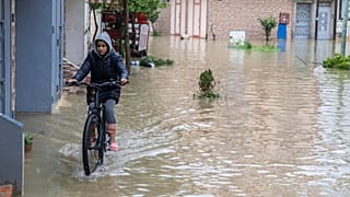 Maroc : la ville Ksar El Kebir toujours sous les eaux après de fortes pluies