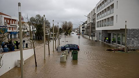 Cheias em Alcácer do Sal