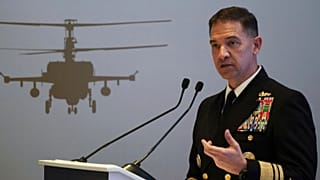 Adm. Brad Cooper, the commander of U.S. forces in the Middle East