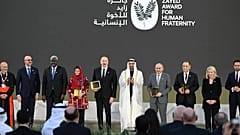 İlham Aliyev, Zayed Ödülü törenine katıldı