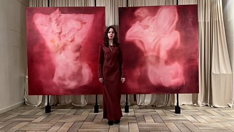 Вернисаж выставки «Pasithea» Агнешки Апознаньской,