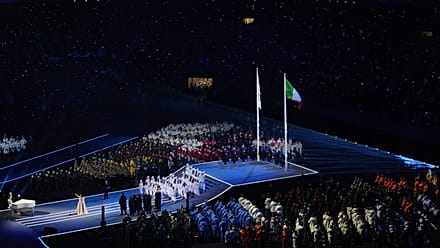 Milan Winter Olympics open with glittering ceremony