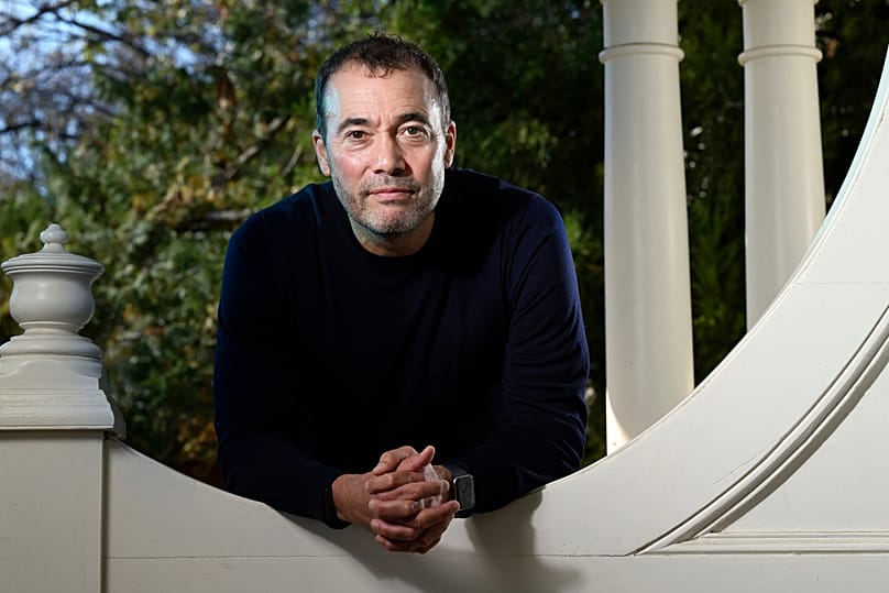 Will Lewis, publisher and CEO of The Washington Post, poses for a portrait in Washington, Sunday, Nov. 5, 2023.