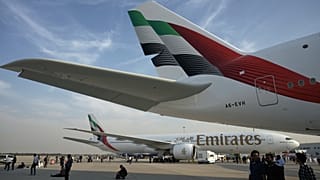  افتتاح معرض دبي للطيران في دبي، الإمارات العربية المتحدة، الاثنين 17 نوفمبر 2025.