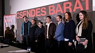 A Csendes barát stábja a Corvin moziban 2026. január 26-án