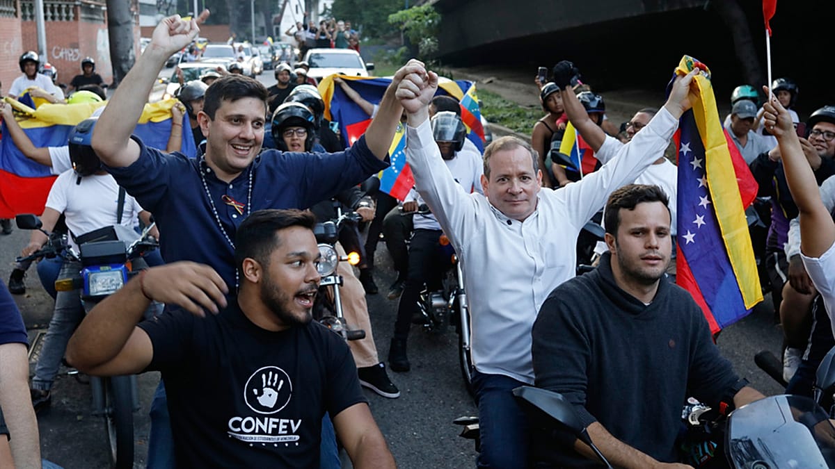 Machado's close ally 'kidnapped' hours after Venezuelan prison release