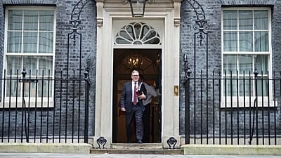 Britain's Prime Minister Keir Starmer departs 10 Downing Street to go to the House of Commons for his weekly Prime Minister's Questions in London, 4 February 2026