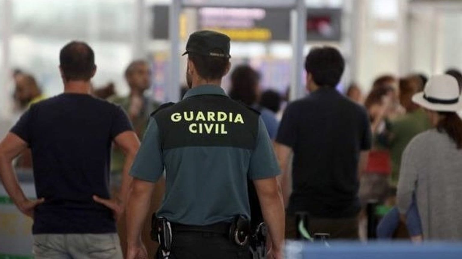 Un guardia civil.