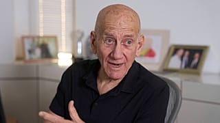 Former Israeli prime minister Ehud Olmert.