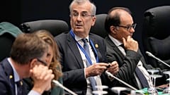 ARCHIV: Frankreichs Notenbankchef Francois Villeroy de Galhau bei einem G7-Treffen in Japan im Mai zweitausenddreiundzwanzig.