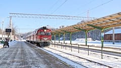 Litauen hält nach Sicherheitsvorfall Transitübungen für Kaliningrad ab. 02. Februar 2026. Kaunas, Litauen.