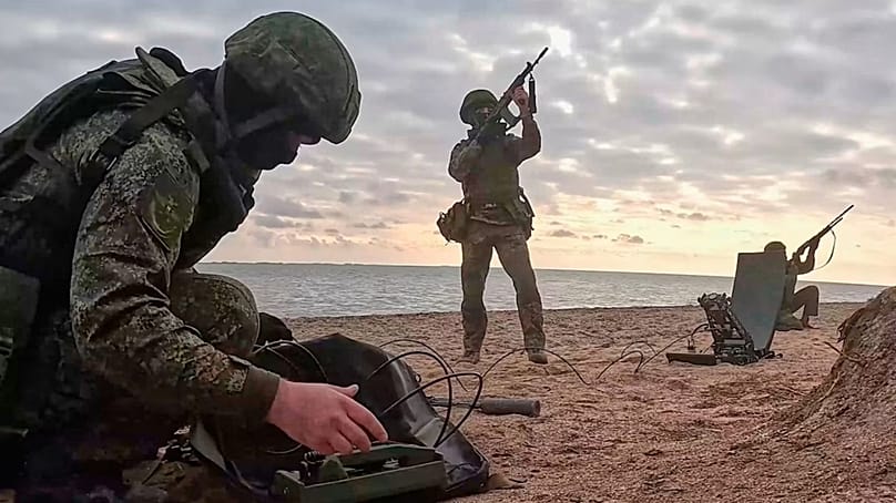 Orosz katonák Ukrajnában