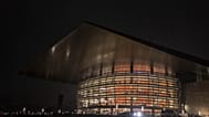FILE: Copenhagen Opera house is illuminated Friday Feb. 2. 2018 as part of an outdoor lighting festival 