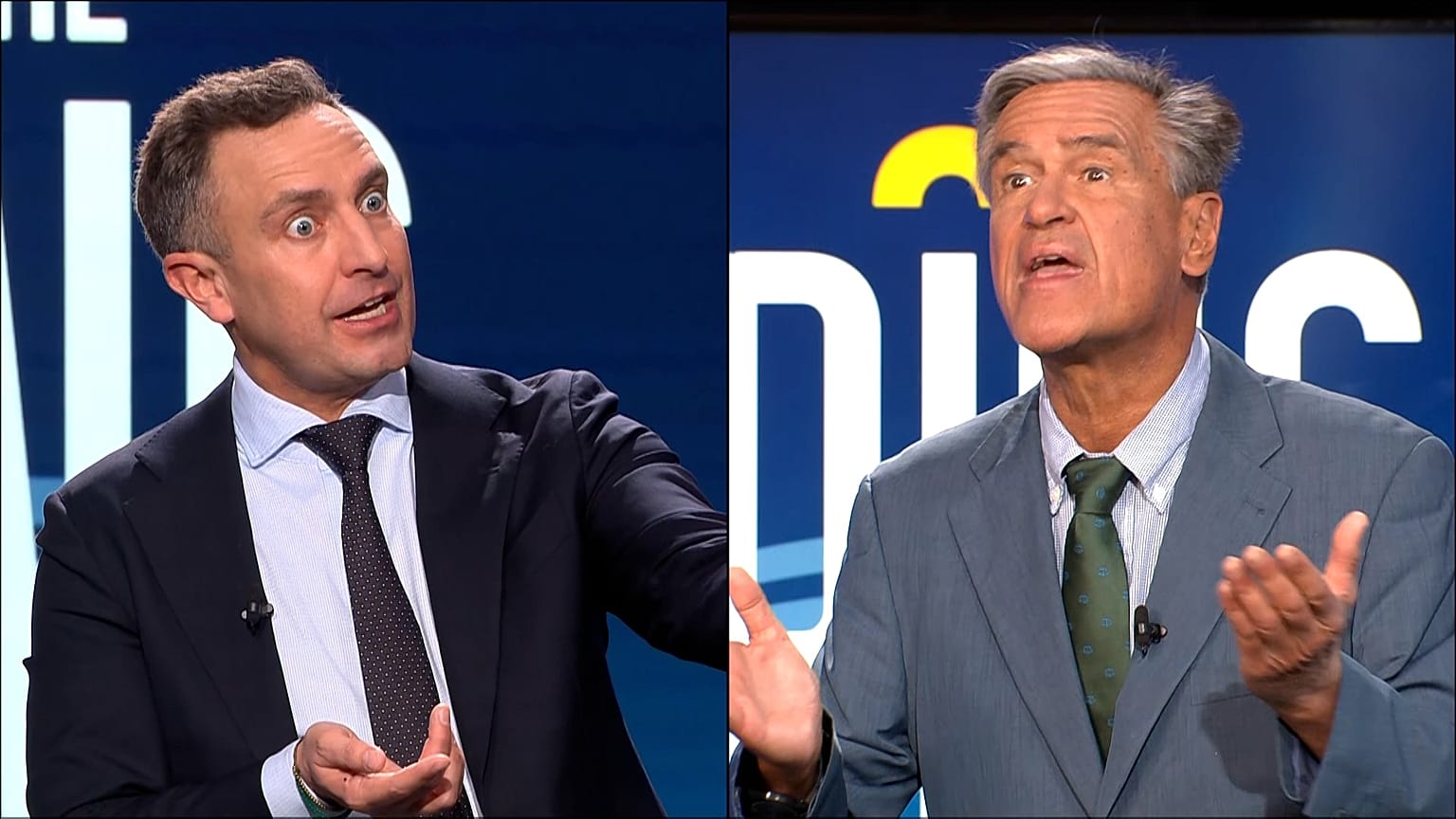 MEPs Juan Fernando López Aguilar (S&D) and Tomas Tobé (EPP)