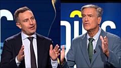 Die Europaabgeordneten Juan Fernando López Aguilar (S&D) und Tomas Tobé (EVP)