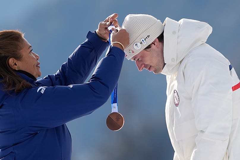 Norway’s Sturla Holm Laegreid gets bronze for the men's 20-kilometre individual biathlon race at the 2026 Winter Olympics in Anterselva, 10 February, 2026