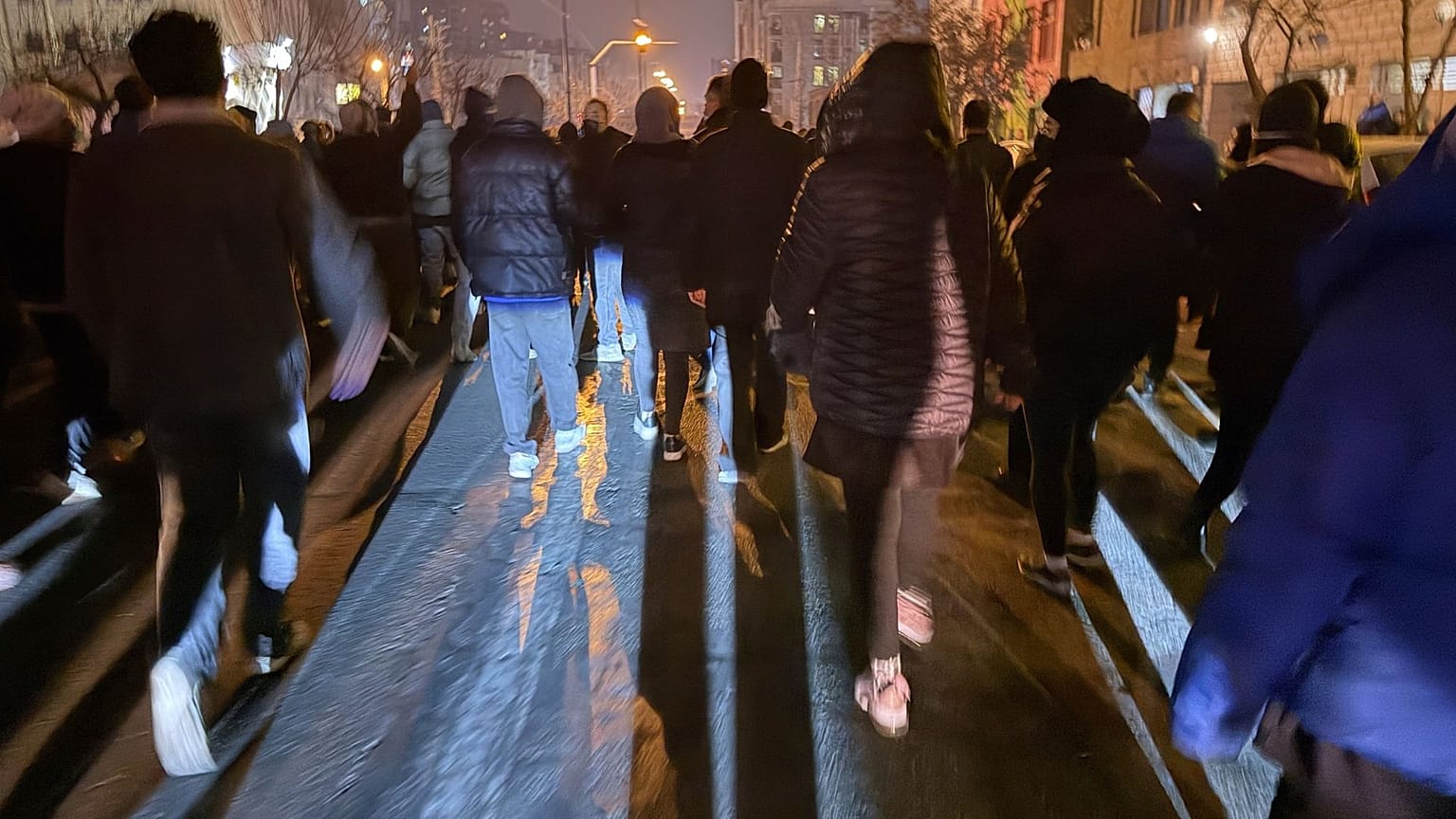 اعتراضات تهران در هشتم ژانویه