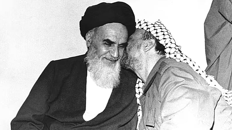 دیدار یاسر عرفات با روح‌الله خمینی در تهران، شنبه ۱۸ فوریه ۱۹۷۹