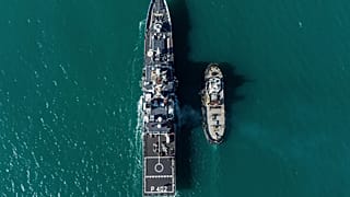 İtalyan donanmasına ait Libra gemisi.