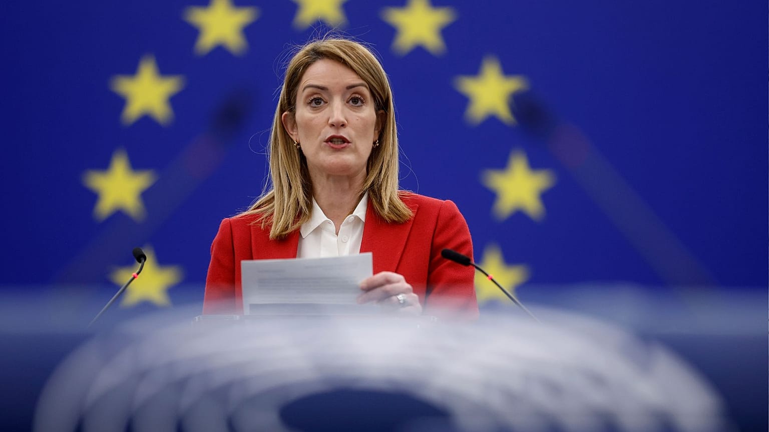 روبرتا متسولا، رئیس پارلمان اتحادیه اروپا