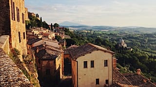 Piazza San Francesco in Montepulciano 