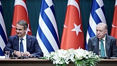 Reunión entre Mitsotakis y Erdogan