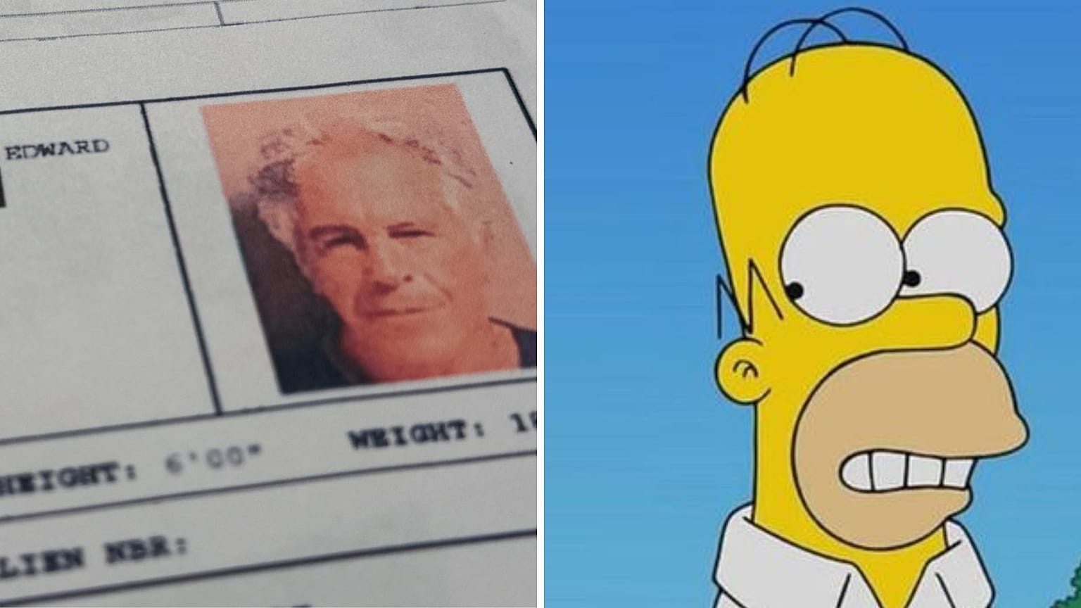 Fans think 2000 Simpsons episode predicted the Epstein files 