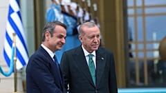 Cumhurbaşkanı Recep Tayyip Erdoğan, Yunanistan Başbakanı Kiryakos Miçotakis'i Ankara'da ağırladı