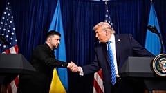 Zelensky e Trump
