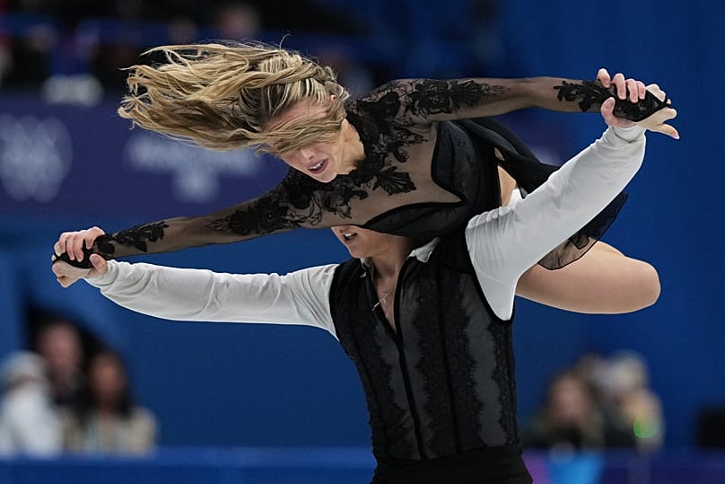 H Αιμιλία Ζίγκας με τον Βαντίμ Κολέσνικ