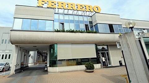 Lo stabilimento della Ferrero ad Alba