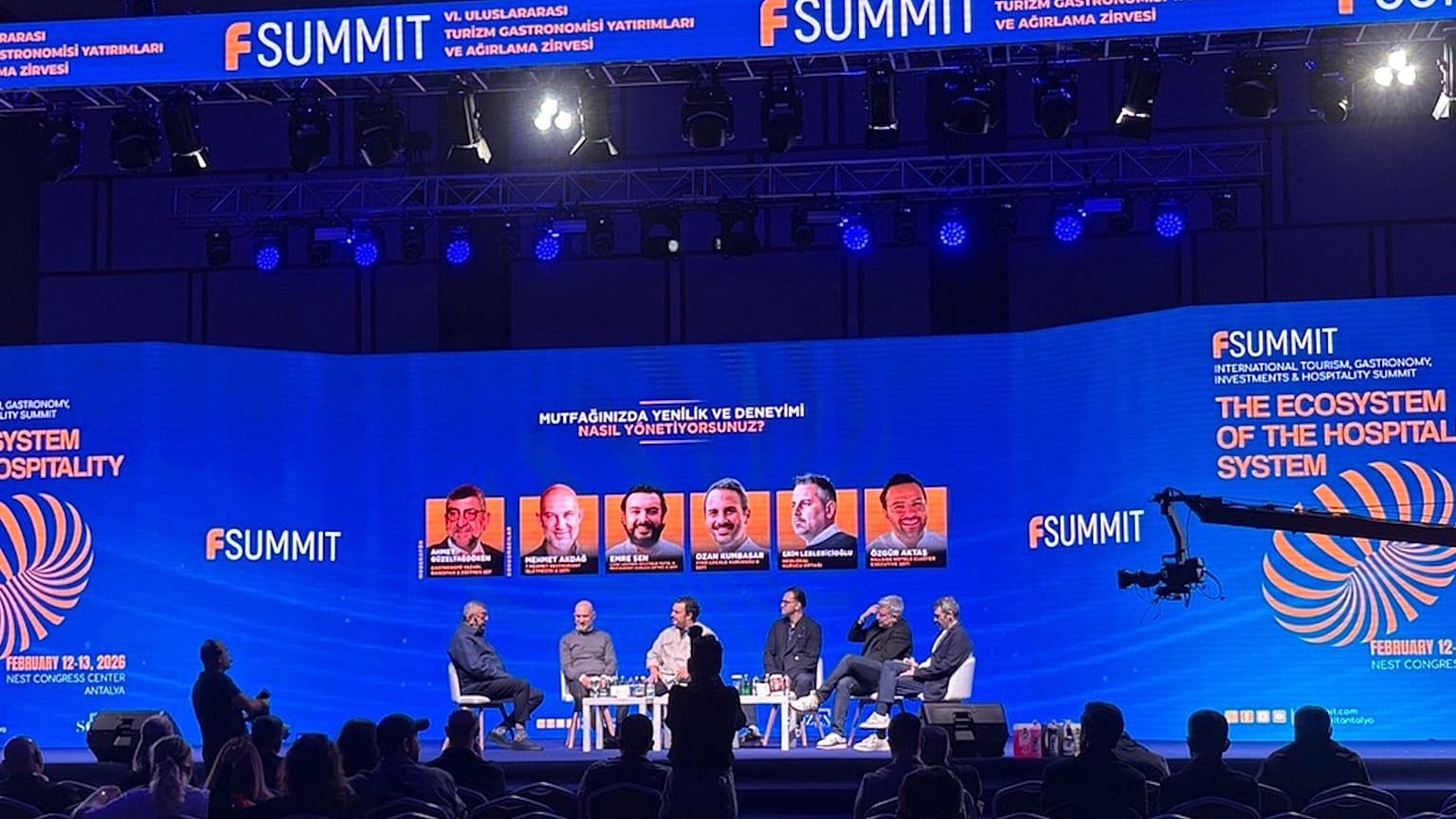 Antalya'da gerçekleştirilen F-Summit, turizm ve gastronomi dünyasının önde gelen isimlerini bir araya getirdi.