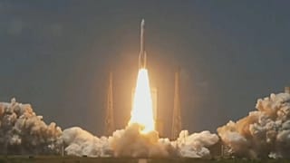 El cohete Ariane 6 despega del puerto espacial de Kourou (Guayana Francesa) el 12 de febrero de 2026