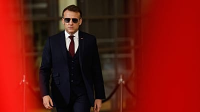 French President Emmanuel Macron arrives for the EU summit in Brussels, 22 January 2026