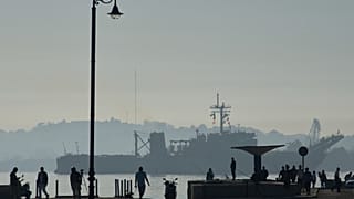 Πλοίο του Μεξικανικού ναυτικού προσεγγίζει τον Κόλπο της Κούβας στην Αβάνα