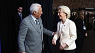 António Costa e Ursula von der Leyen.