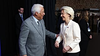 António Costa e Ursula von der Leyen.
