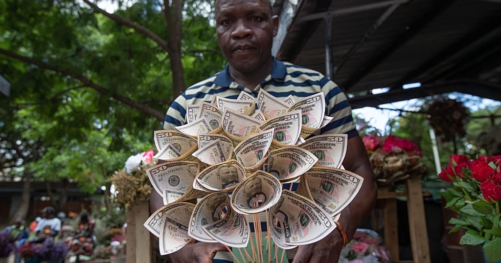 Zimbabwe’s inventive Valentine’s: Cash bouquets and scrap metal hearts