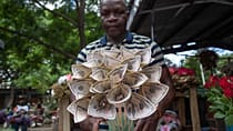 Zimbabwe’s inventive Valentine’s: Cash bouquets and scrap metal hearts
