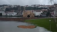Cidade de Coimbra afetada pelas cheias