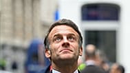 Le président français Emmanuel Macron au Sommet européen de l'industrie à Anvers, en Belgique, le mercredi 11 février 2026. (Nicolas Tucat, Pool Photo via AP)