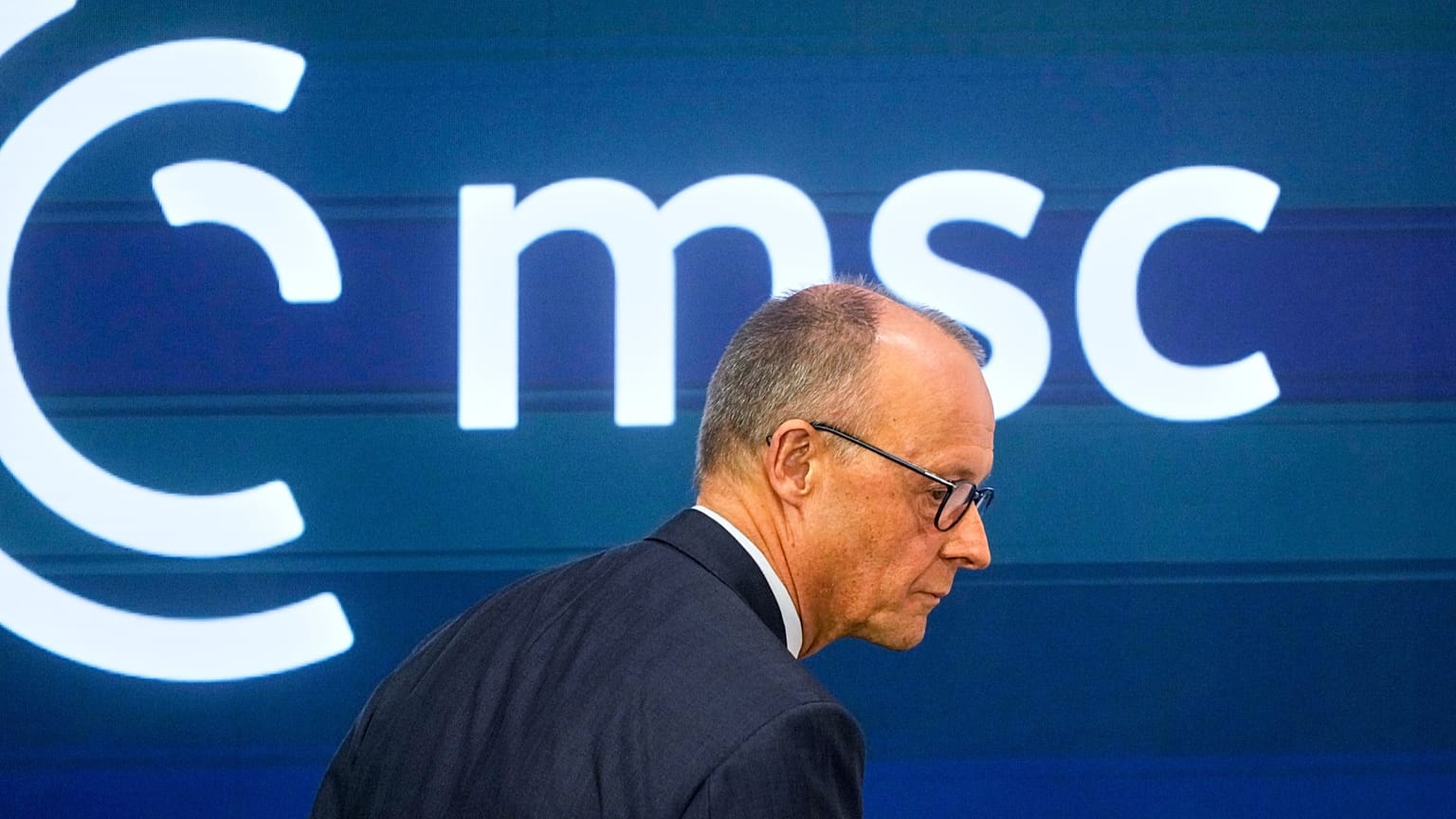 German Chancellor Friedrich Merz at the Munich Security Conference.